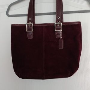 Coach Suede Purse
